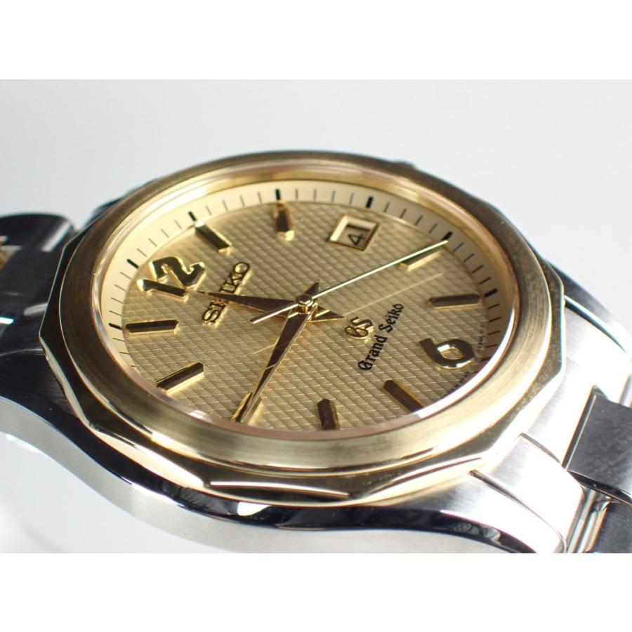 グランドセイコー 9Fクォーツ コンビ デイト 12角ベゼル SBGX036(9F62-0A70)新品仕上げ済 | Grand Seiko | 01
