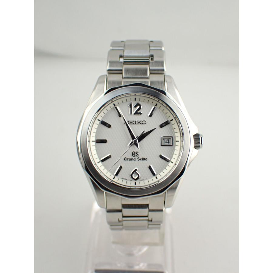 Grand Seiko グランドセイコー 9Fクオーツ デイト ホワイト文字盤 12角