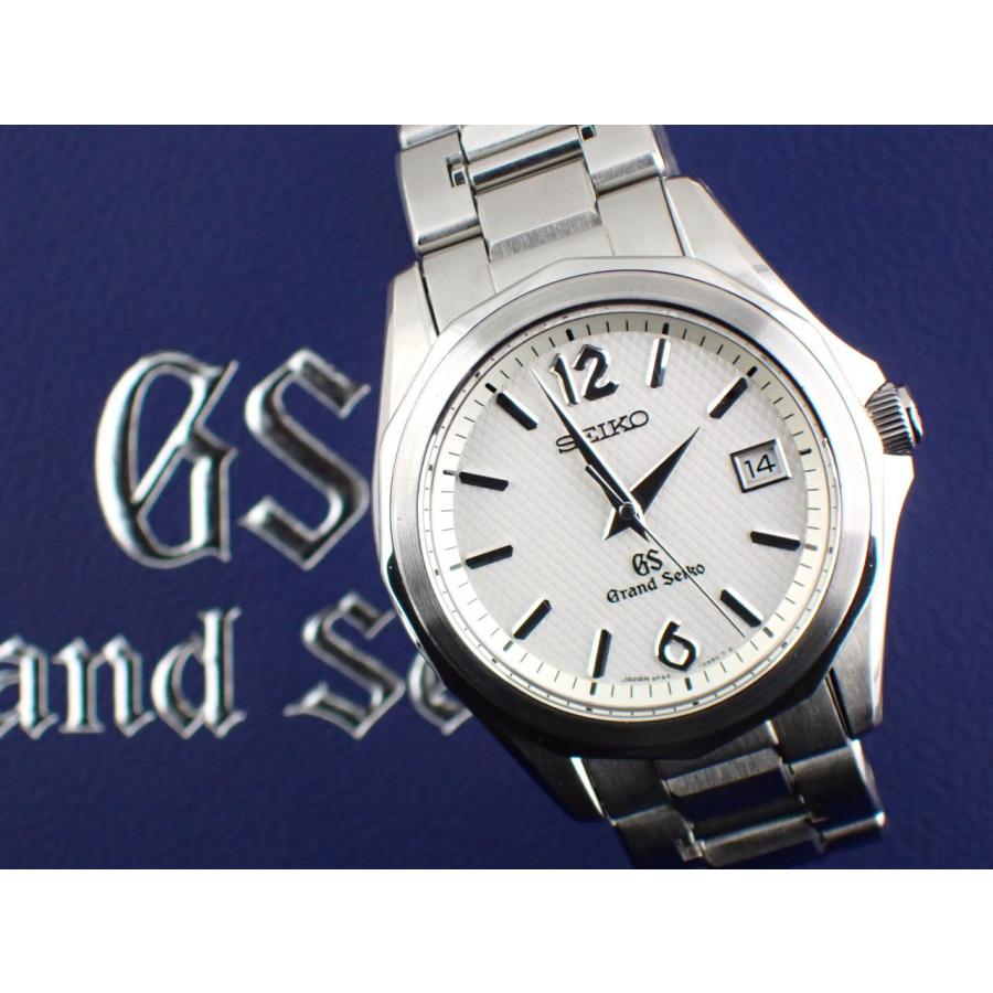 Grand Seiko グランドセイコー 9Fクオーツ デイト ホワイト文字盤 12角  