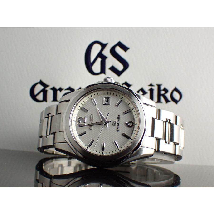 Grand Seiko グランドセイコー 9Fクオーツ デイト ホワイト文字盤 12角