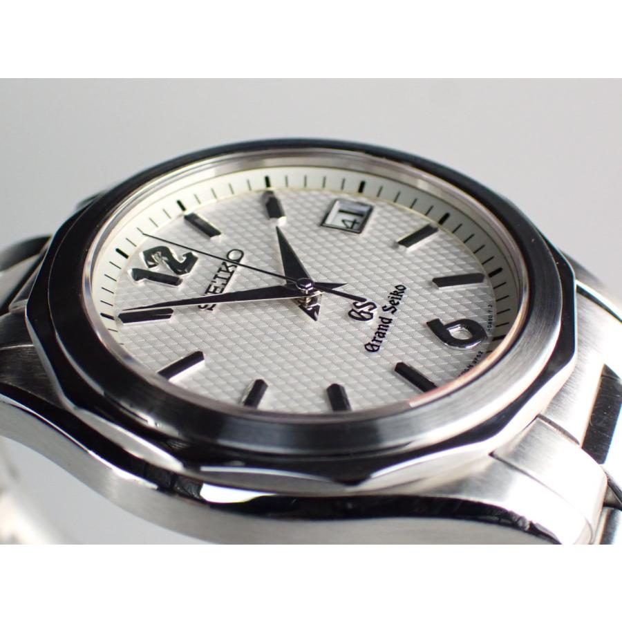 Grand Seiko グランドセイコー 9Fクオーツ デイト ホワイト文字盤 12角