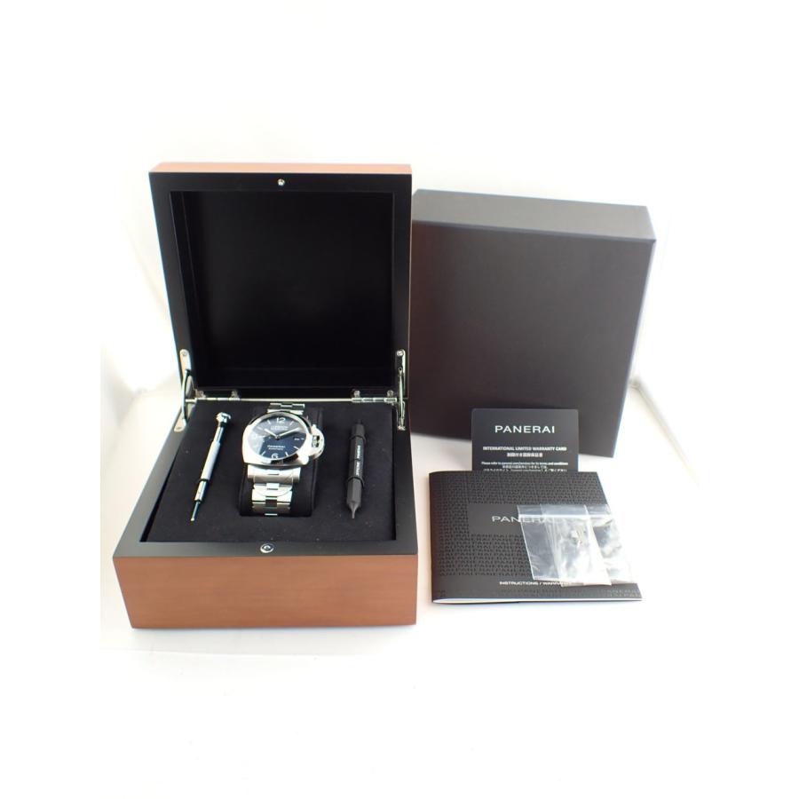 パネライ ルミノールマリーナ W番 スペッキオ ブルー メンズ PAM01316 新品仕上げ済 |  | 11