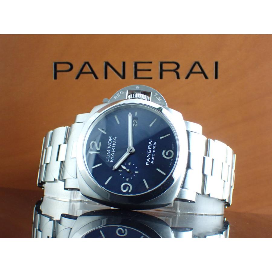 パネライ ルミノールマリーナ W番 スペッキオ ブルー メンズ PAM01316 新品仕上げ済 |  | 13
