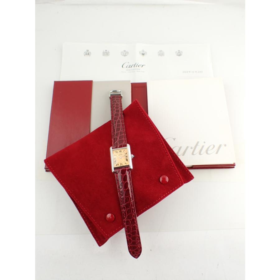 カルティエ マストタンク MM 2003年クリスマス限定モデル W1017654 新品仕上げ済 | TANK（Cartier） | 10