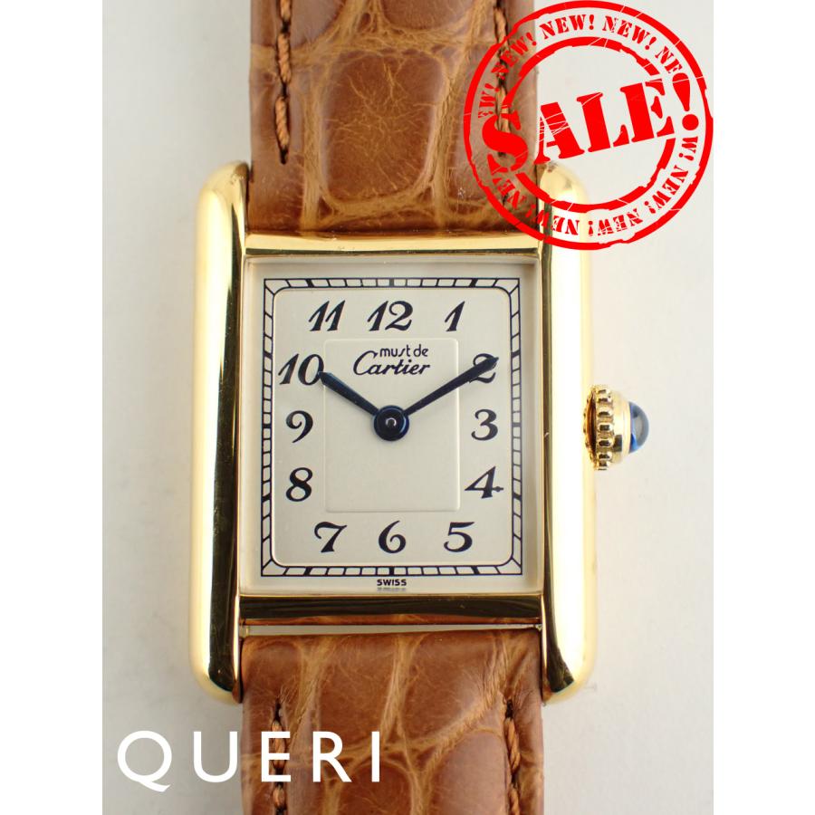 カルティエ マストタンク SM ヴェルメイユ クォーツ レディース W1002954 新品仕上げ済 | TANK（Cartier）
