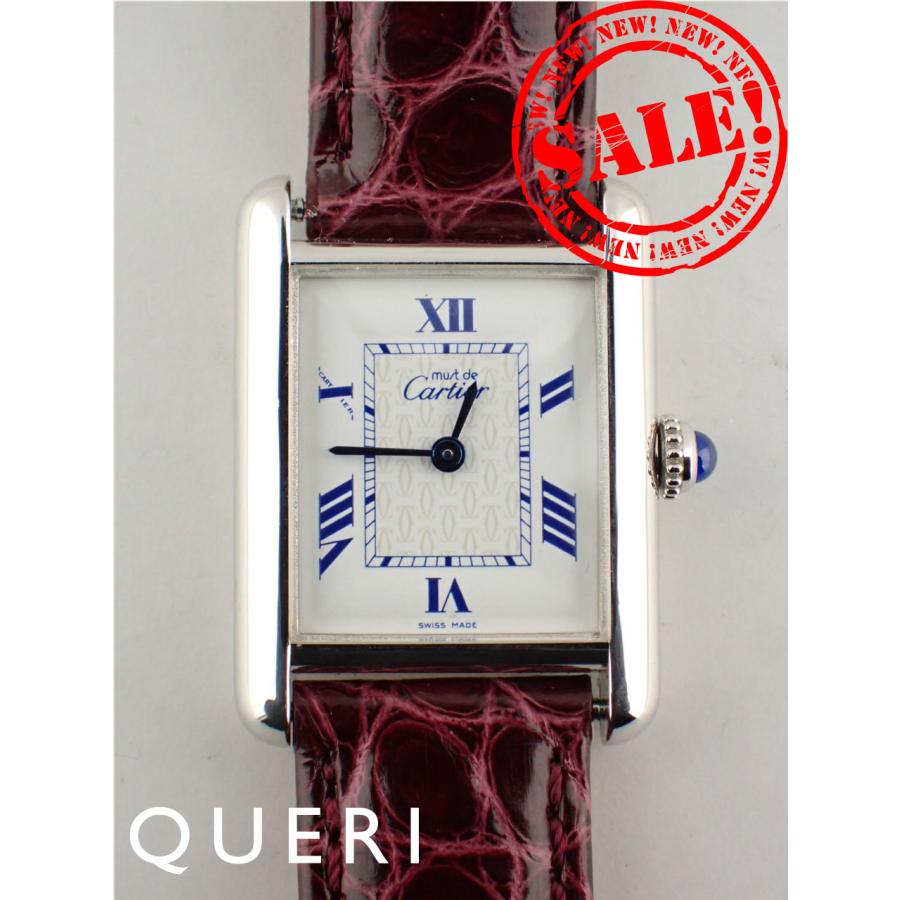 カルティエ マストタンク MM クォーツ ホワイト文字盤 レディース W1014054 新品仕上げ済 | TANK（Cartier）