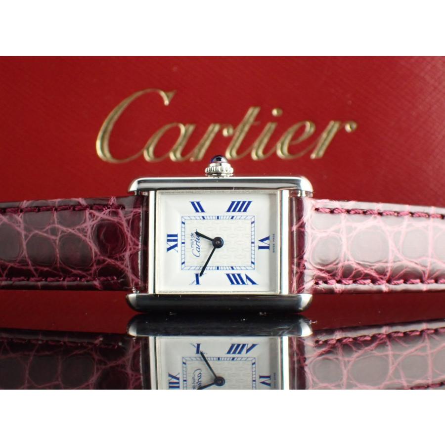 カルティエ マストタンク MM クォーツ ホワイト文字盤 レディース W1014054 新品仕上げ済 | TANK（Cartier） | 12