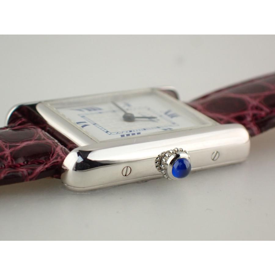 カルティエ マストタンク MM クォーツ ホワイト文字盤 レディース W1014054 新品仕上げ済 | TANK（Cartier） | 02