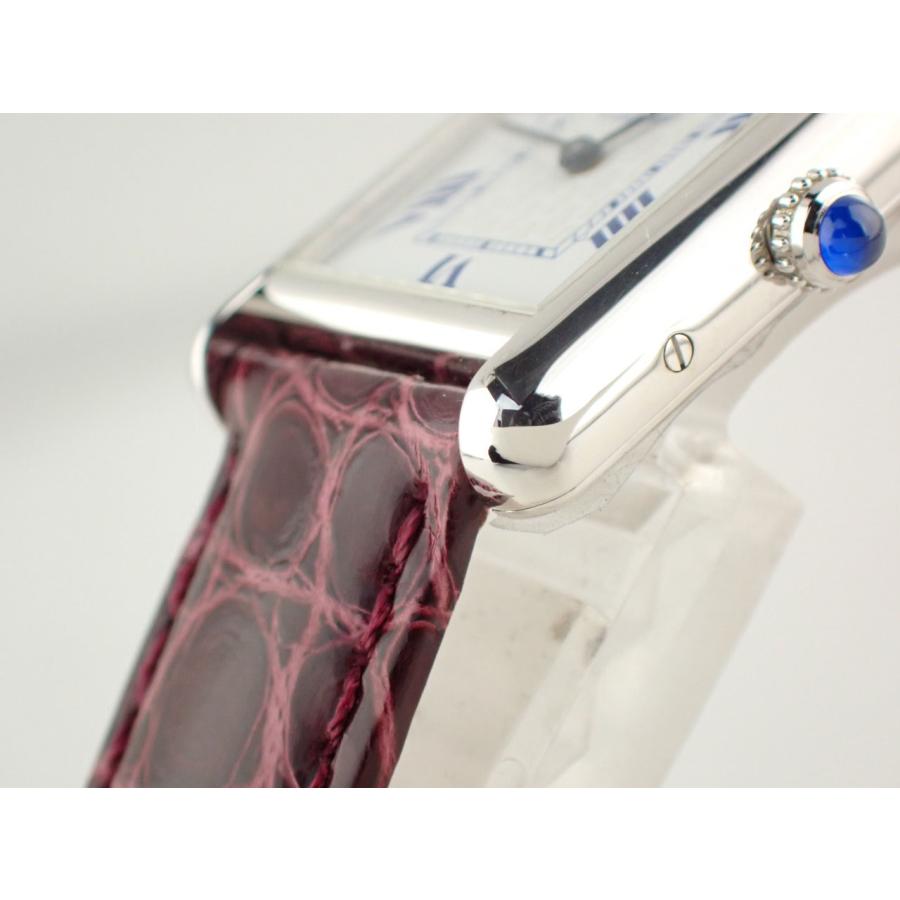 カルティエ マストタンク MM クォーツ ホワイト文字盤 レディース W1014054 新品仕上げ済 | TANK（Cartier） | 03