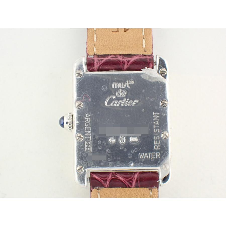 カルティエ マストタンク MM クォーツ ホワイト文字盤 レディース W1014054 新品仕上げ済 | TANK（Cartier） | 07