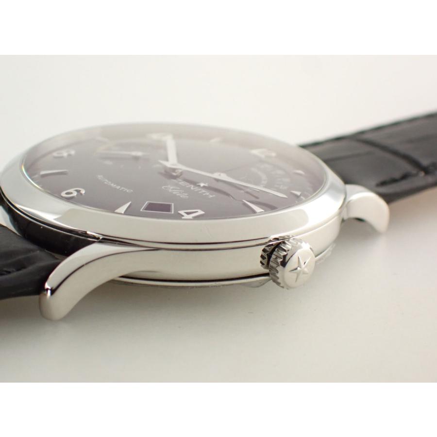 ゼニス 生産終了 クラス エリート リザーブ・ド・マルシェ ブラック 03.1125.685/21.C490 新品仕上げ済 | ZENITH（時計） | 02