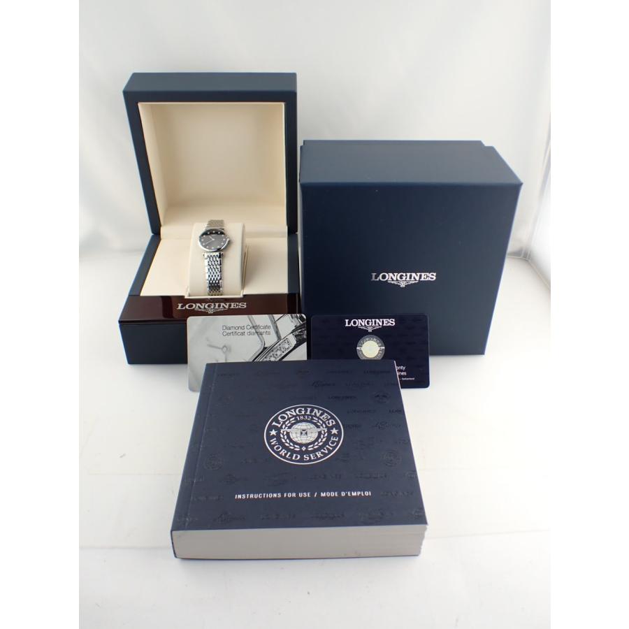 ロンジン ラ・グラン クラシック ドゥ ロンジン ブラック レディース L4.209.4.58.6(L42094586)新品 | LONGINES | 10