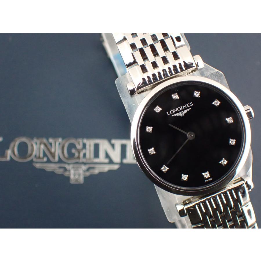 ロンジン ラ・グラン クラシック ドゥ ロンジン ブラック レディース L4.209.4.58.6(L42094586)新品 | LONGINES | 11