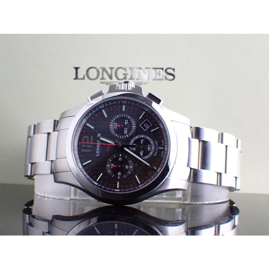 ロンジン コンクエスト VHP クロノグラフ ブラック L3.717.4.66.6(L37174666)中古美品 | LONGINES | 13