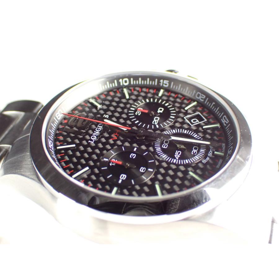 ロンジン コンクエスト VHP クロノグラフ ブラック L3.717.4.66.6(L37174666)中古美品 | LONGINES | 01