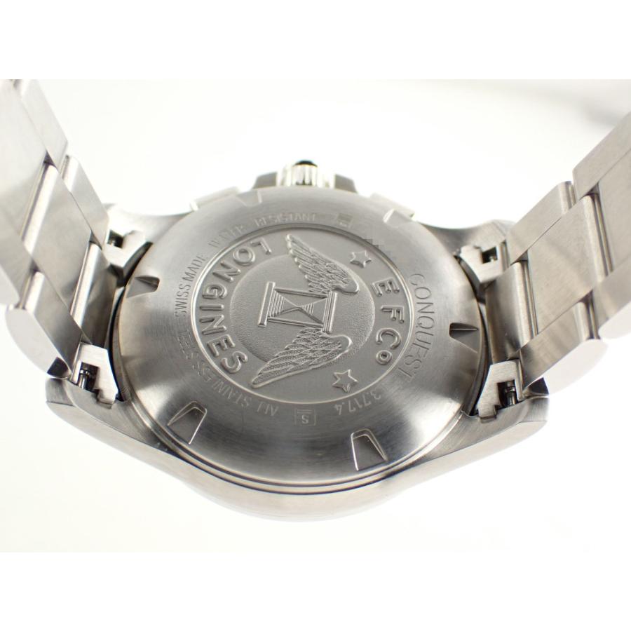 ロンジン コンクエスト VHP クロノグラフ ブラック L3.717.4.66.6(L37174666)中古美品 | LONGINES | 07