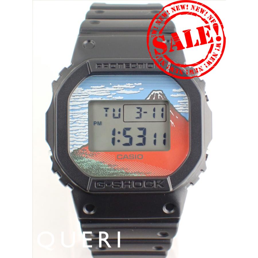 G-SHOCK　DW-5600KHG24-1JR　葛飾北斎　凱風快晴　未使用 楽天市場】カシオ Gショック 葛飾北斎 凱風快晴 DW-5600KHG24