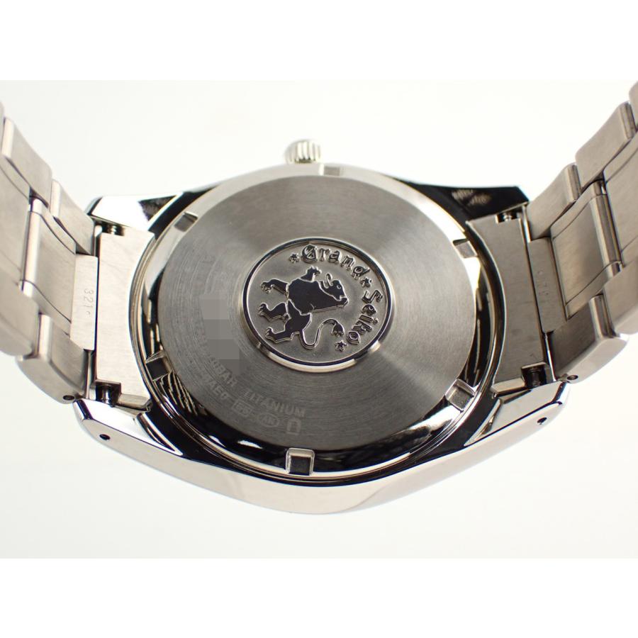 グランドセイコー ヘリテージコレクション 9Fクォーツ チタン ブラック文字盤 SBGX269(9F62-0AE0) 新品仕上げ済 | Grand Seiko | 07