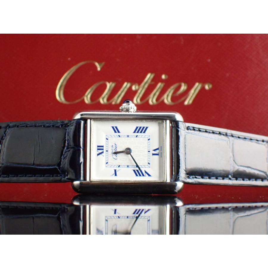 カルティエ マストタンク MM クォーツ ホワイト文字盤 レディース W1014054 新品仕上げ済 | TANK（Cartier） | 12