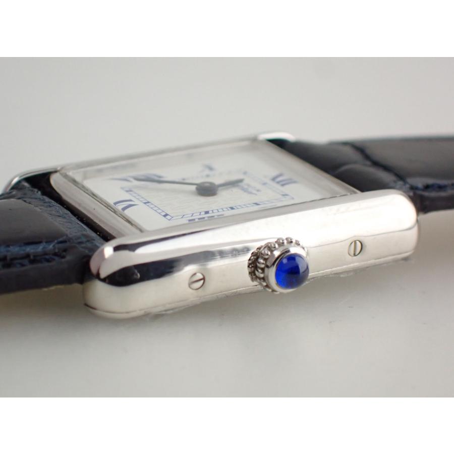 カルティエ マストタンク MM クォーツ ホワイト文字盤 レディース W1014054 新品仕上げ済 | TANK（Cartier） | 02