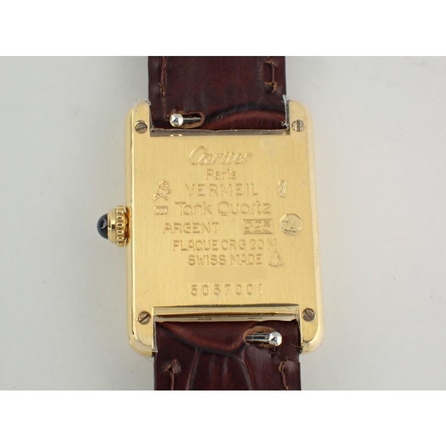 カルティエ マストタンク ヴェルメイユ 5057001 新品仕上げ済 | TANK（Cartier） | 07