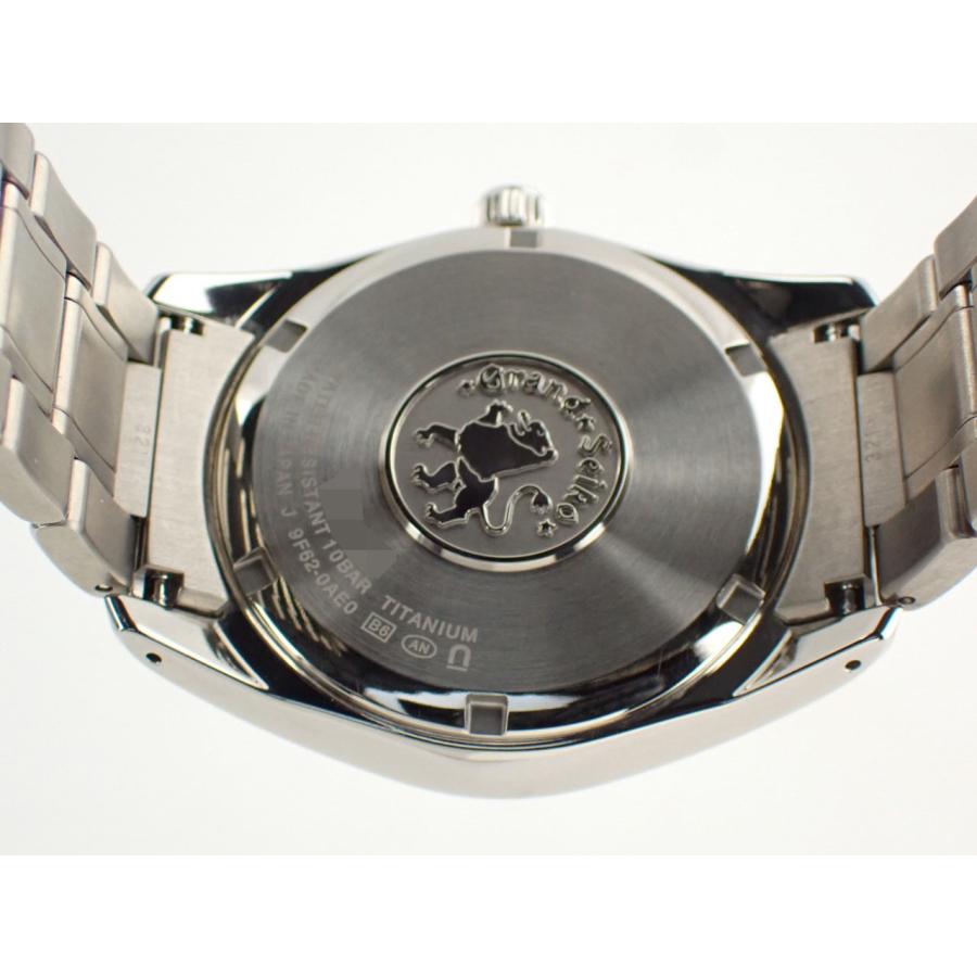 グランドセイコー ヘリテージコレクション 9Fクォーツ チタン ブラック文字盤 SBGX269(9F62-0AE0) 新品仕上げ済 | Grand Seiko | 07