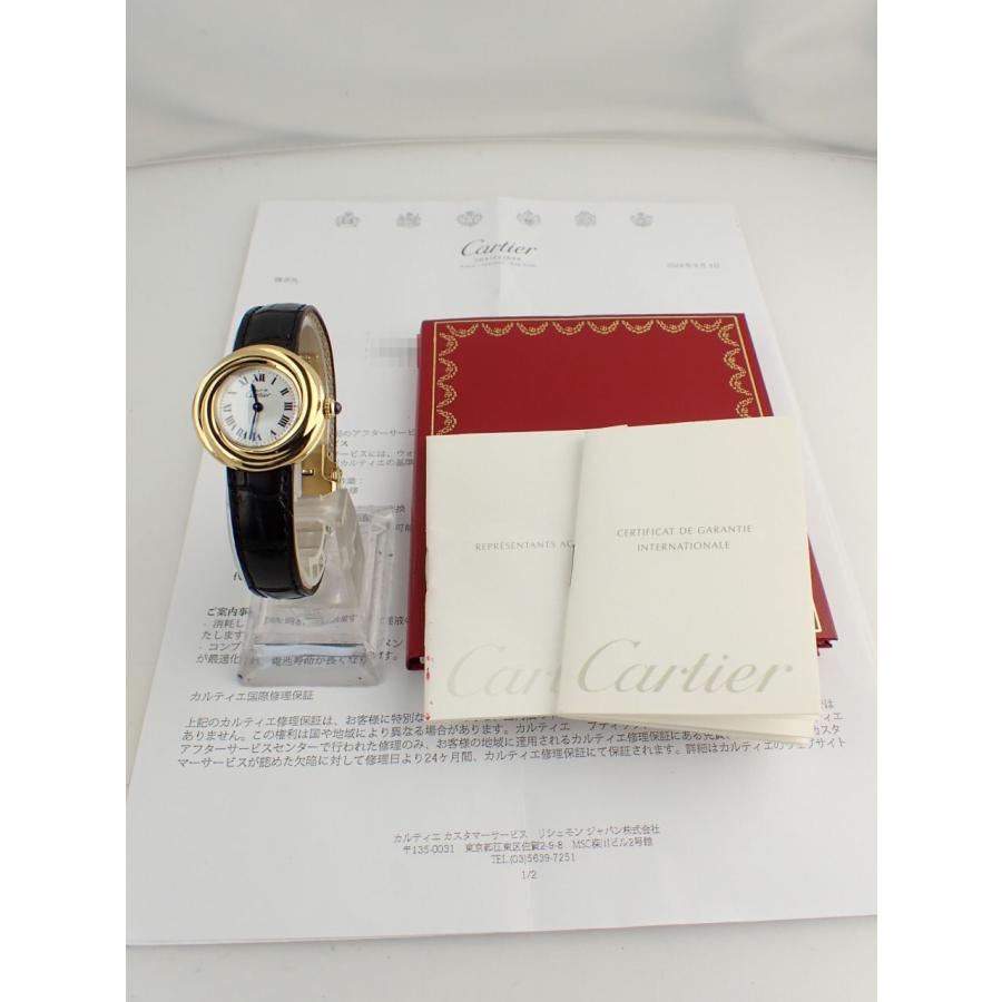 カルティエ マスト トリニティ ウォッチ シルバー925 クォーツ レディース W1010644 中古美品 | Cartier | 10