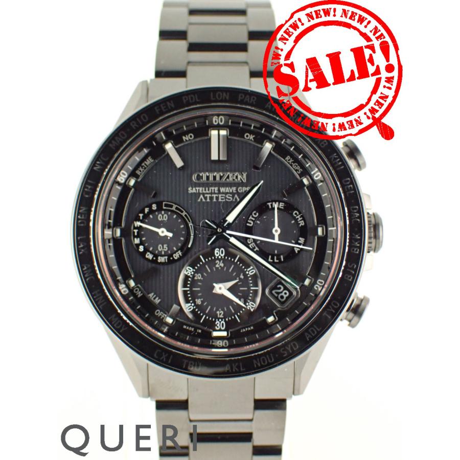 シチズン アテッサ アクトライン ブラックラインシリーズ メンズ CC4055-65E(F950-0029S01)新品 | ATTESA（CITIZEN）