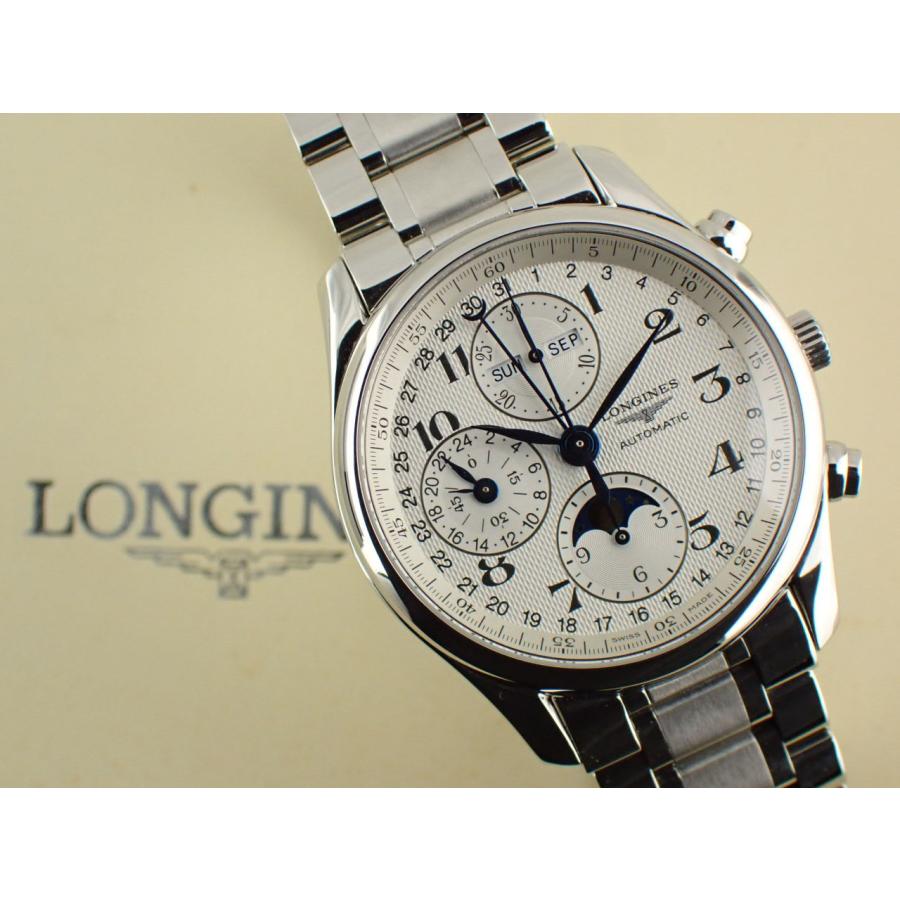 ロンジン マスターコレクション クロノグラフ ムーンフェイズ L2.673.4.51.6(L26734516)新品仕上げ済 | LONGINES | 11