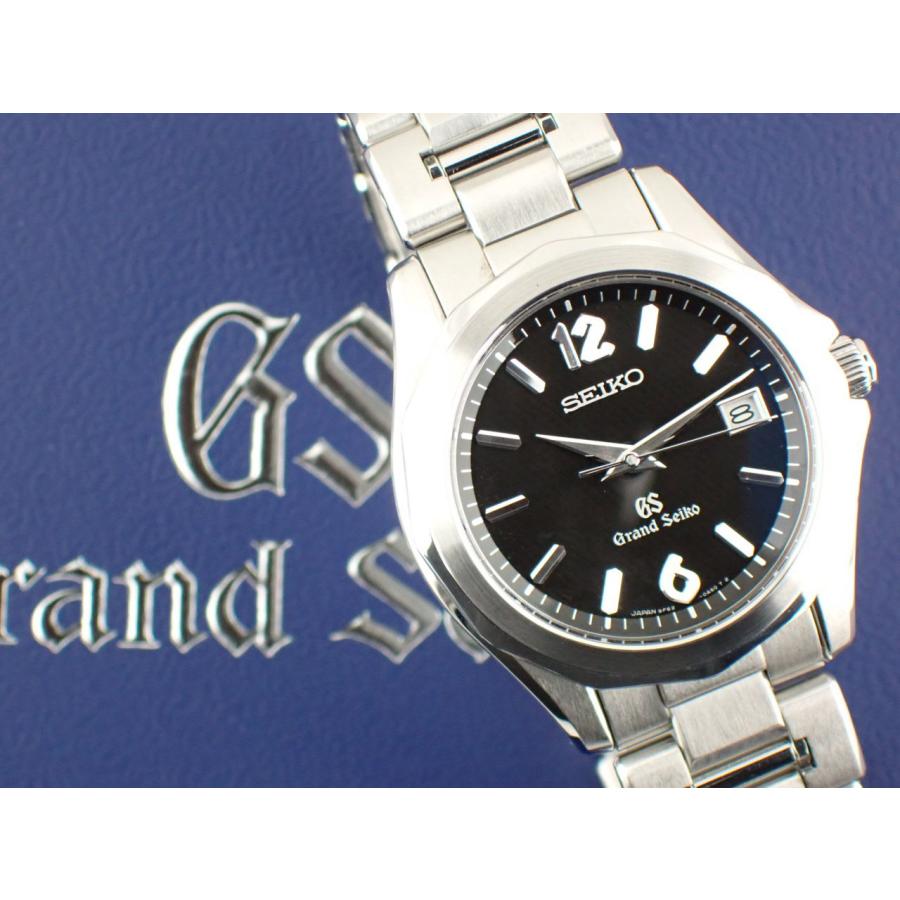 Grand Seiko SBGX035 【最終価格】 グランドセイコー クォーツ SBGX035 ブラック メンズ 時計