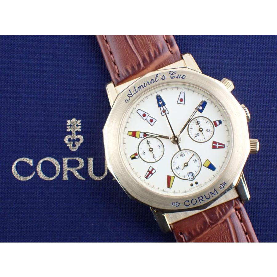 CORUM（コルム） アドミラルズカップ 18Kゴールド 自動巻きクロノ