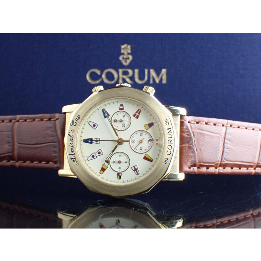 CORUM（コルム） アドミラルズカップ 18Kゴールド 自動巻きクロノ