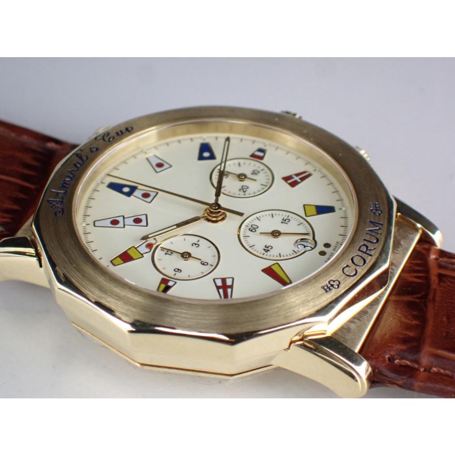 CORUM（コルム） アドミラルズカップ 18Kゴールド 自動巻きクロノ