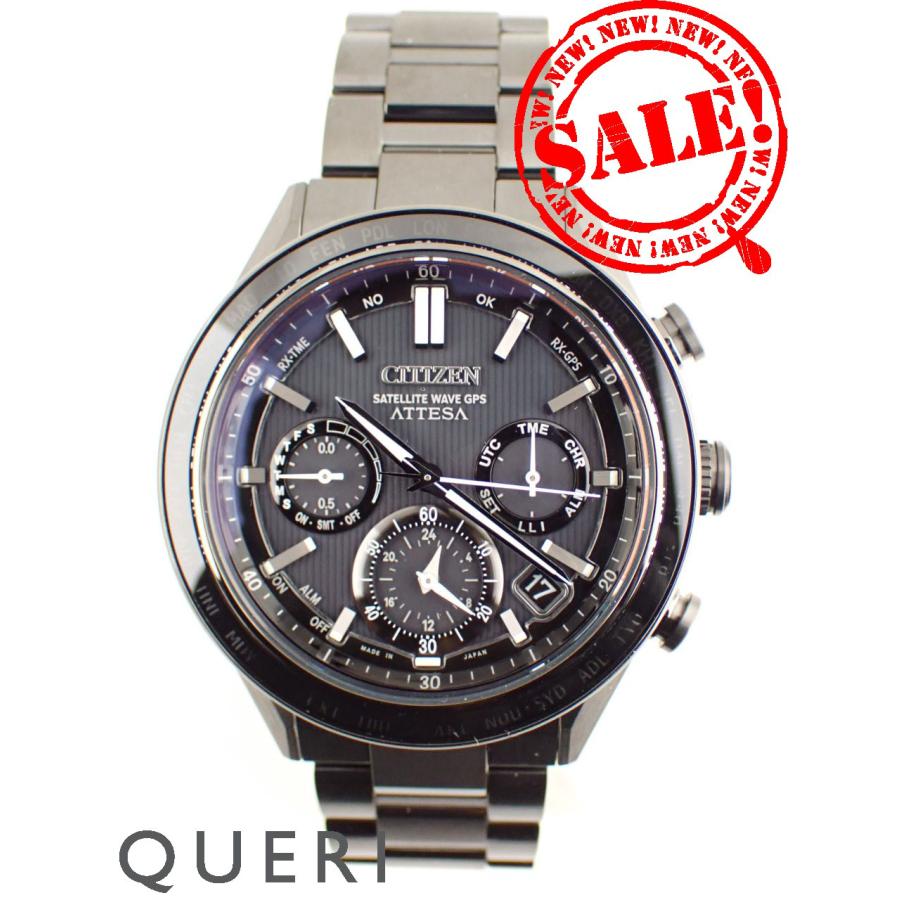 シチズン アテッサ アクトライン ブラックチタンシリーズ CC4055-65E(F950-0029S01)新品 | ATTESA（CITIZEN）