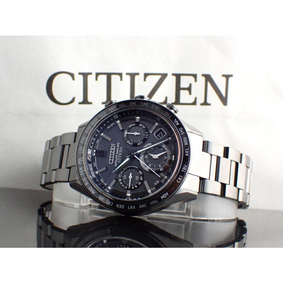 シチズン アテッサ アクトライン ブラックチタンシリーズ CC4055-65E(F950-0029S01)新品 | ATTESA（CITIZEN） | 13