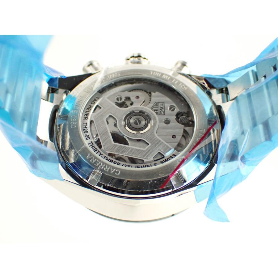 タグホイヤー カレラ キャリバーホイヤー02 グリーン メンズ CBN2A1N.BA0643 新品 | カレラ | 07