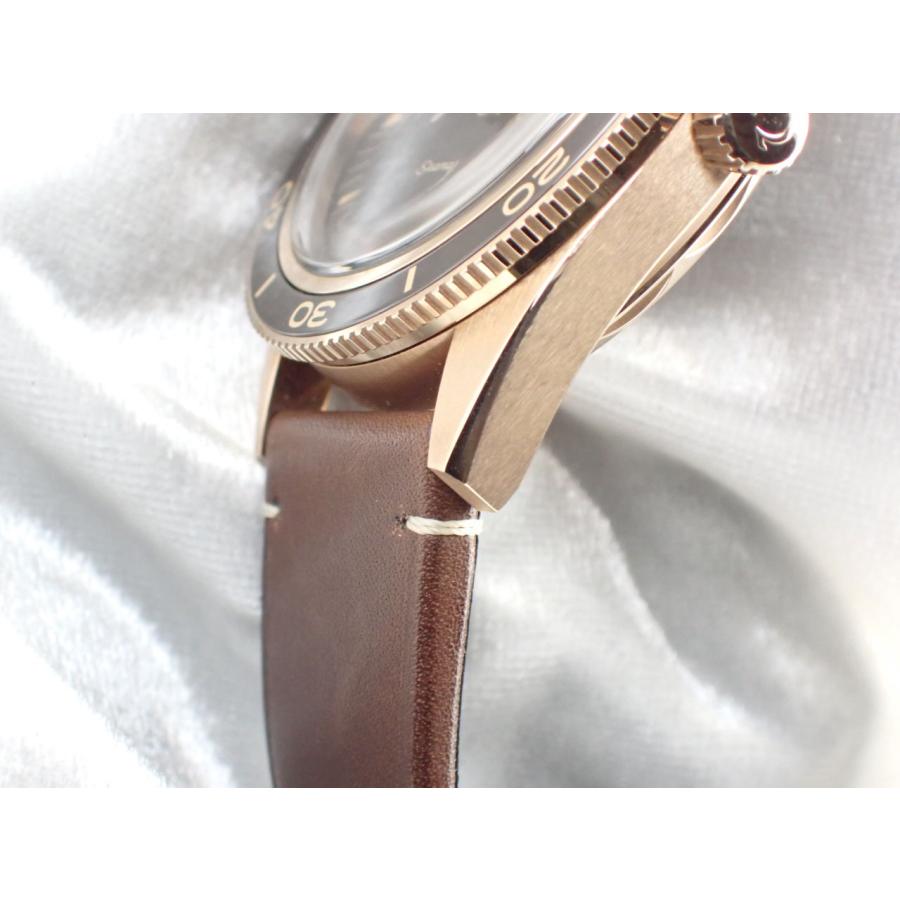 オメガ シーマスター300 ブロンズゴールド 自動巻き カーフレザーベルト メンズ 234.92.41.21.10.00?1 新品 | SEAMASTER | 03