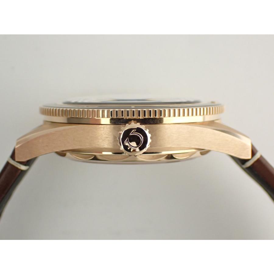 オメガ シーマスター300 ブロンズゴールド 自動巻き カーフレザーベルト メンズ 234.92.41.21.10.00?1 新品 | SEAMASTER | 04