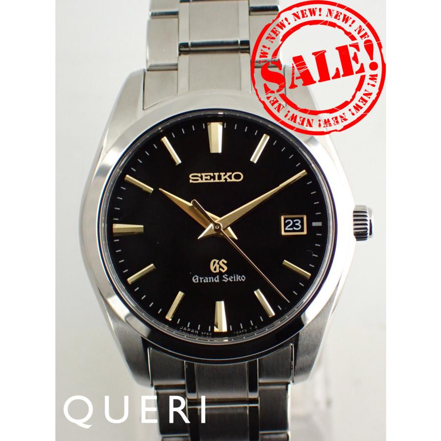 Grand Seiko グランドセイコー 生産終了 9Fクォーツ ブラック文字盤