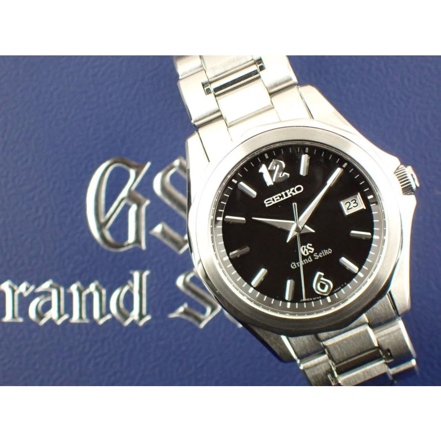 Grand Seiko グランドセイコー 生産終了 9Fクォーツ ブラック文字盤