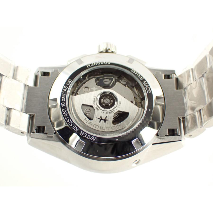 ハミルトン ジャズマスター パフォーマー オートマチック クロノグラフ H36606130 新品 | HAMILTON | 07