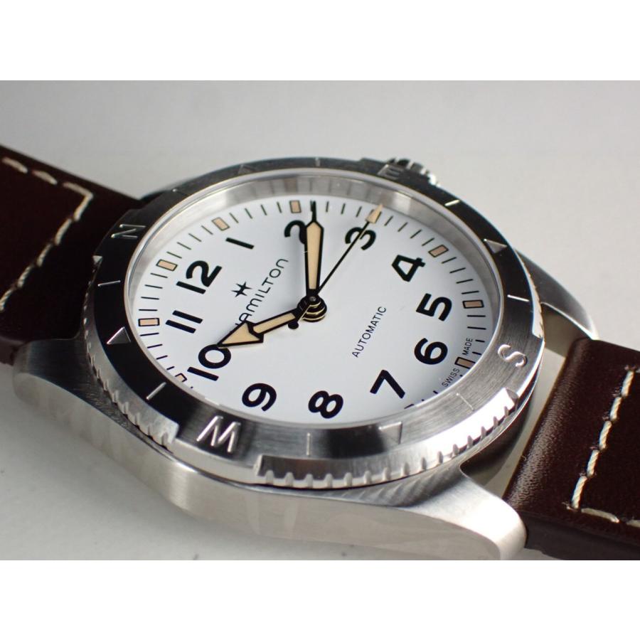 ハミルトン カーキ フィールド エクスペディション 37mm カウレザーベルト H70225510 新品 | HAMILTON | 01