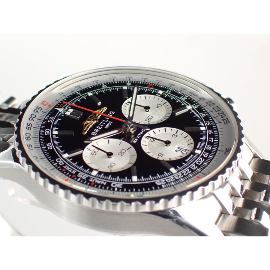 ナビタイマー ブライトリング B01 クロノグラフ 43 ブラック