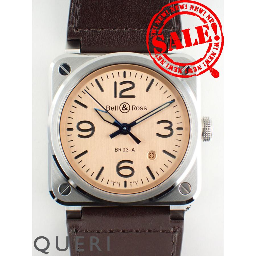 ベル&ロス BR-03 カッパー オートマチック BR03A-GB-ST/SCA 新品 | ベル&ロス