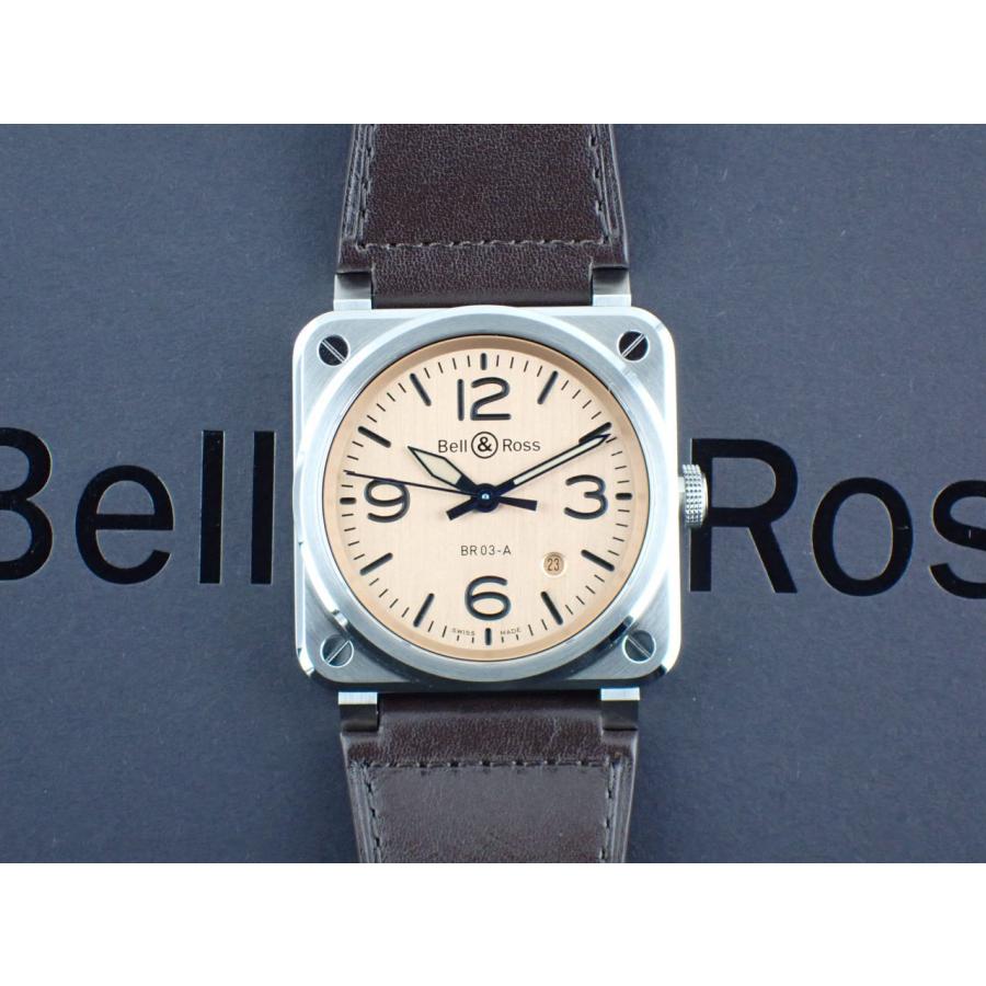 ベル&ロス BR-03 カッパー オートマチック BR03A-GB-ST/SCA 新品 | ベル&ロス | 12