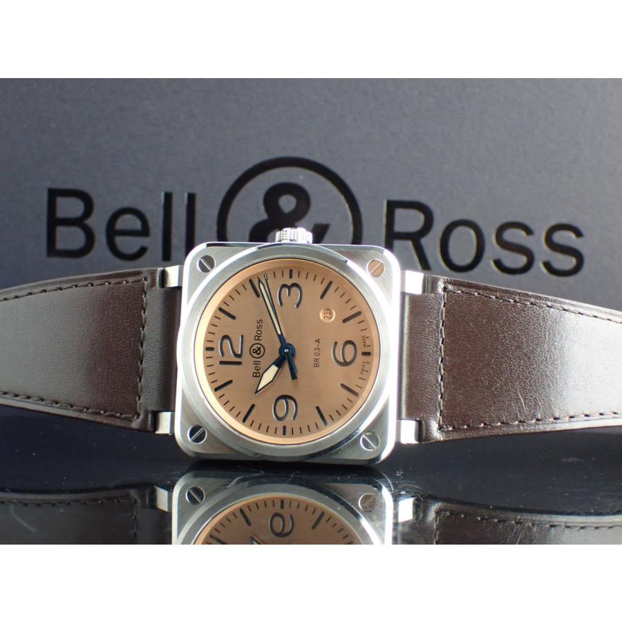 ベル&ロス BR-03 カッパー オートマチック BR03A-GB-ST/SCA 新品 | ベル&ロス | 13