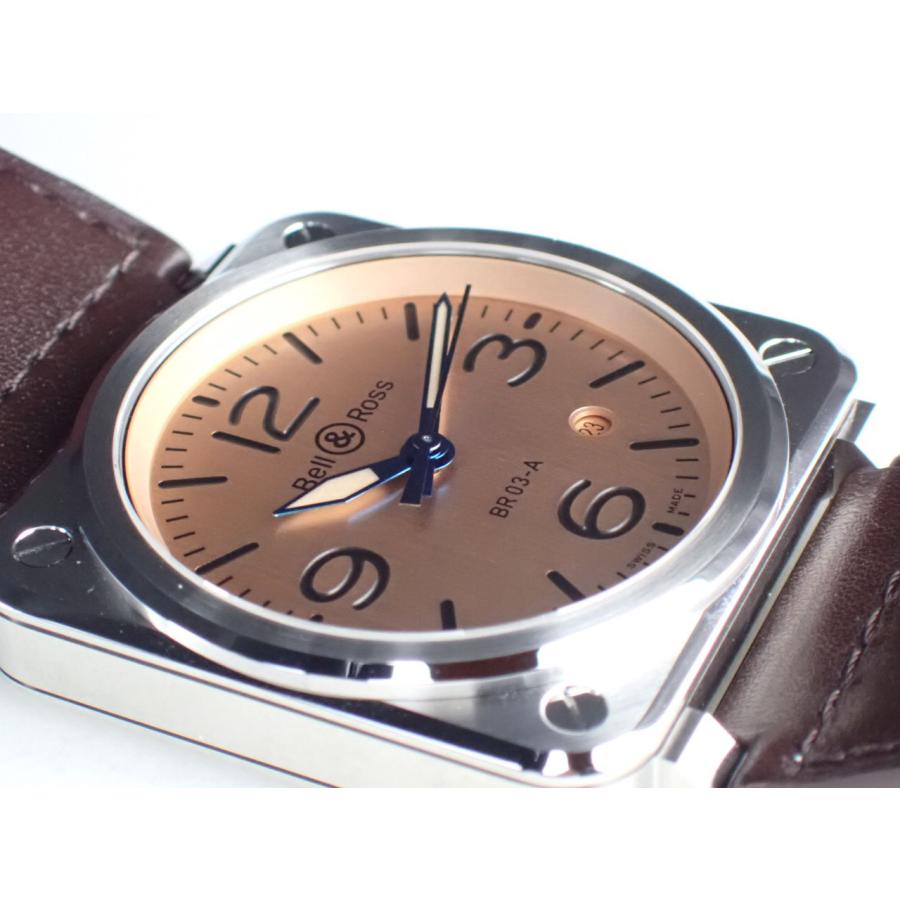ベル&ロス BR-03 カッパー オートマチック BR03A-GB-ST/SCA 新品 | ベル&ロス | 01