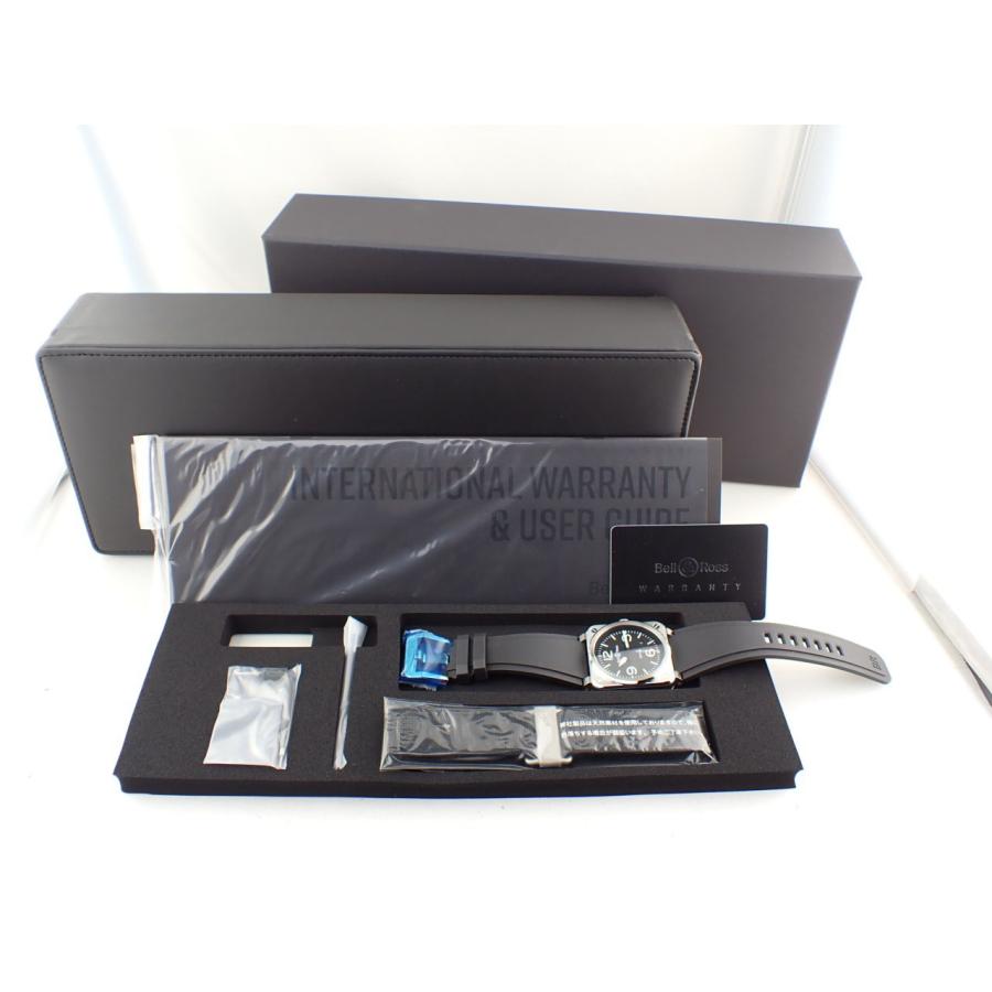 ベル&ロス BR-03 ブラックスチール オートマチック メンズ BR03A-BL-ST/SRB 新品 | ベル&ロス | 11