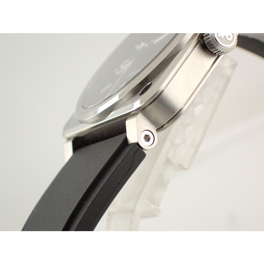 ベル&ロス BR-03 ブラックスチール オートマチック メンズ BR03A-BL-ST/SRB 新品 | ベル&ロス | 03