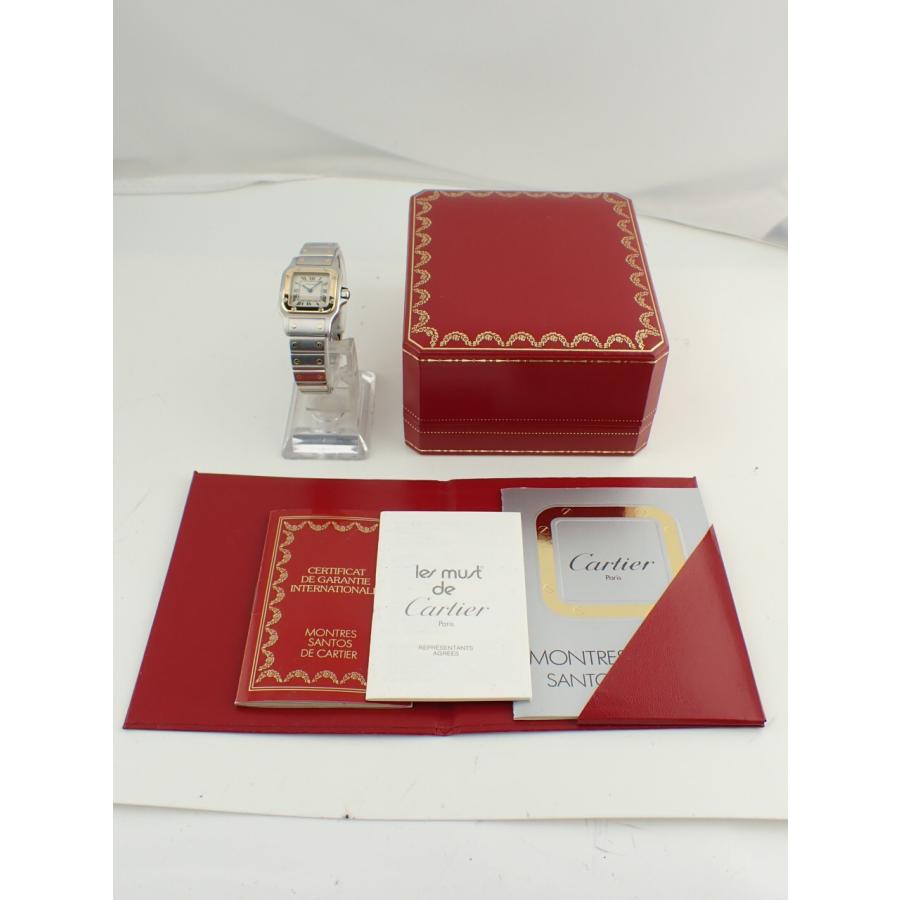 カルティエ サントス ドゥ カルティエ ガルベ SM コンビ W20012C4 新品仕上げ済 | SANTOS DE CARTIER | 10